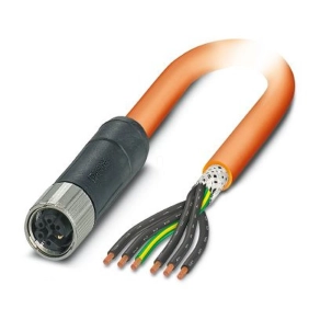   Táp-vezeték  SAC-6P- 5,0-PUR/M12FSM PE SH, Phoenix Contact, 1414919