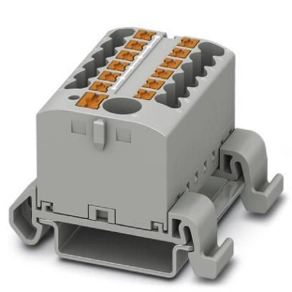   Elosztóblokk PTFIX  6/12X2,5-NS35A GY, 0,5-10mm2, 41/24 A 690 V NS 35/7,5, NS 35/15, rugós csatlakozás, 3273220