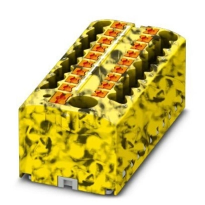   Elosztóblokk PTFIX  6/18X2,5-FE, 0,5-10mm2, 41/24 A 690 V sínre szerelhető, rugós csatlakozás, 3273394