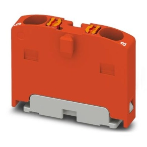   Elosztóblokk PTFIX  2X1,5 RD, 0,14-2,5mm2, piros, 17,5 A, 450V, NS 15, pattintható, 1045929