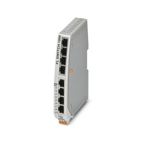   Ipari hálózati switch, nem konfigurálható, Portok száma: 8x 10/100 Mbit/s RJ45, DIN-sínre, IP30 FL SWITCH 1008N 1085256 Phoenix Contact