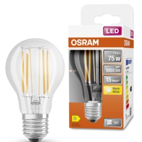   Osram E27 LED Star 7,5W 1055lm 2700K melegfehér 300° - 75W izzó helyett