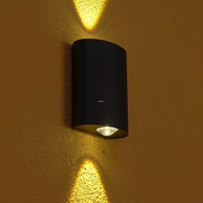   Ledvance Endura Style UpDown 6W 3000K IP44 szürke kültéri fali LED lámpa