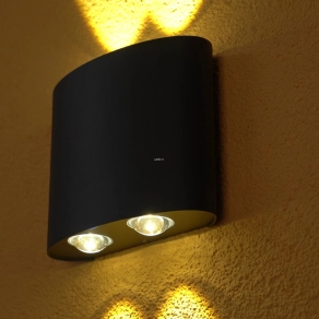   Ledvance Endura Style UpDown 10,5W 3000K IP44 szürke kültéri fali LED lámpa