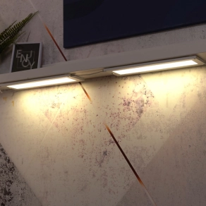   Ledvance Cabinet LED Panel 2x5W 3000K 550lm 300x100mm IP20 szabályozható, szenzoros LED lámpa 2 panel/csomag
