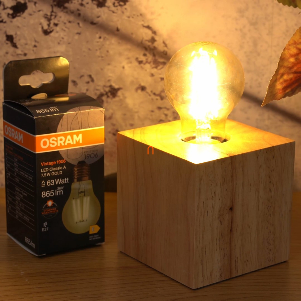 Osram Vintage melegfehér E27 LED 70W izzó helyett (Gold)