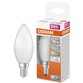   Osram E14 LED Star gyertya 4,9W 470lm 6500K daylight 200° - 40W izzó helyett