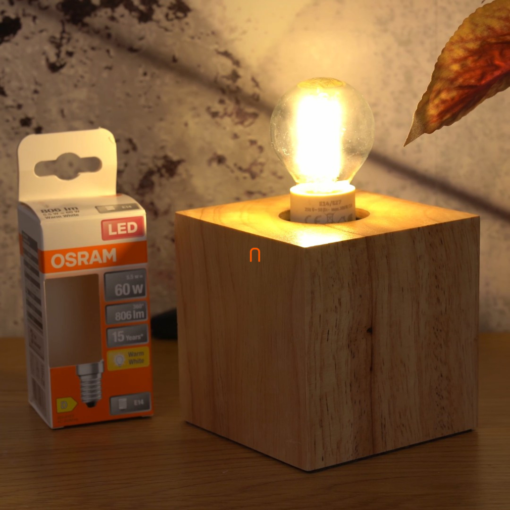 Osram E14 LED Star kisgömb 5,5W 806lm 2700K melegfehér 300° - 60W izzó helyett