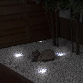   Bontott csomagolású Ledvance Smart+ WIFI Garden Dot RGBW kültéri beépíthető/leszúrható LED lámpa kiegészítő IP65 3db 96mm