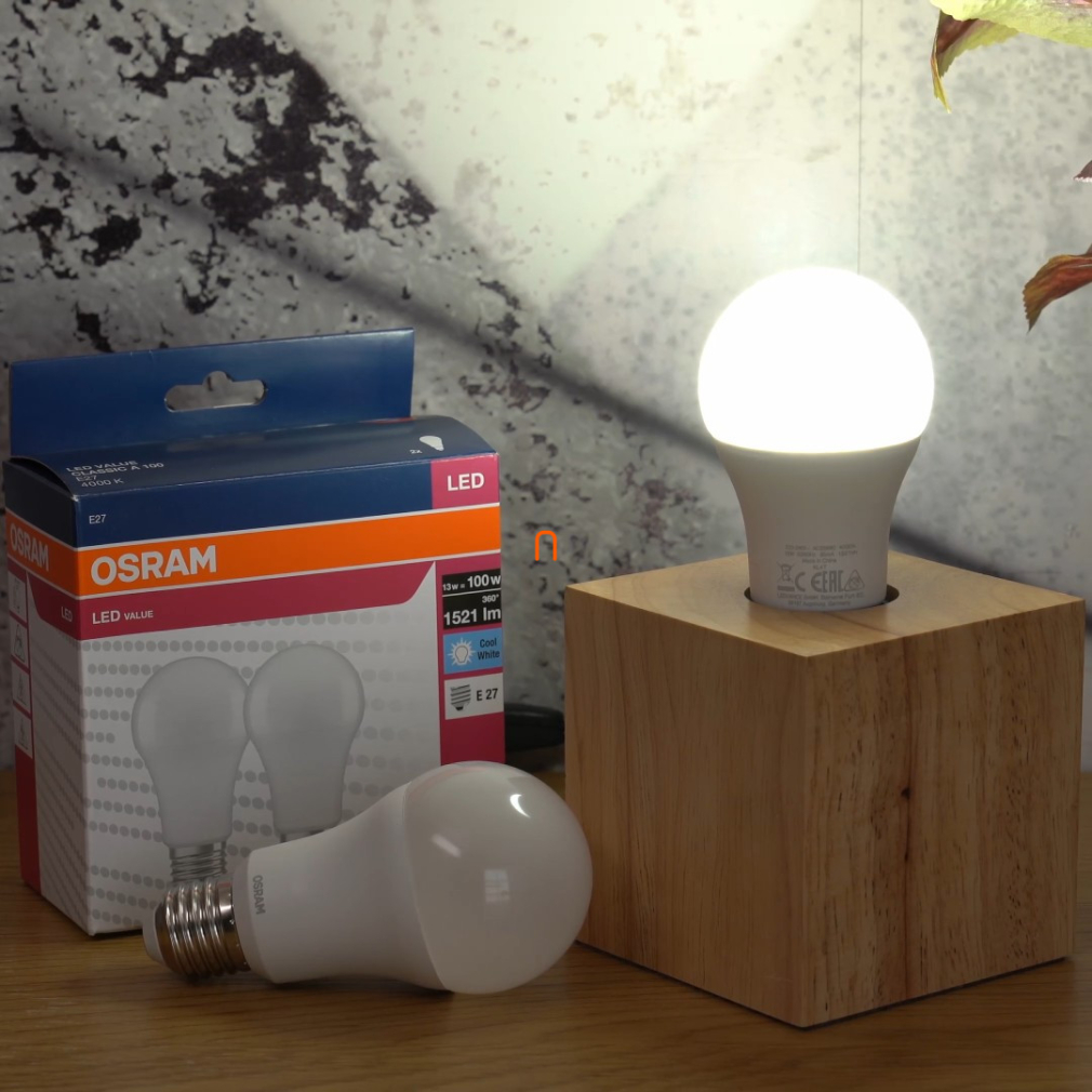 Osram E27 LED Value Classic 13W, 1521 lm, 4000 K, 100 W izzó helyett (2 darabos)
