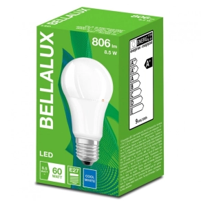   Bellalux CL A 60 8,5W/4000K E27 806lm LED - 60W izzó kiváltására