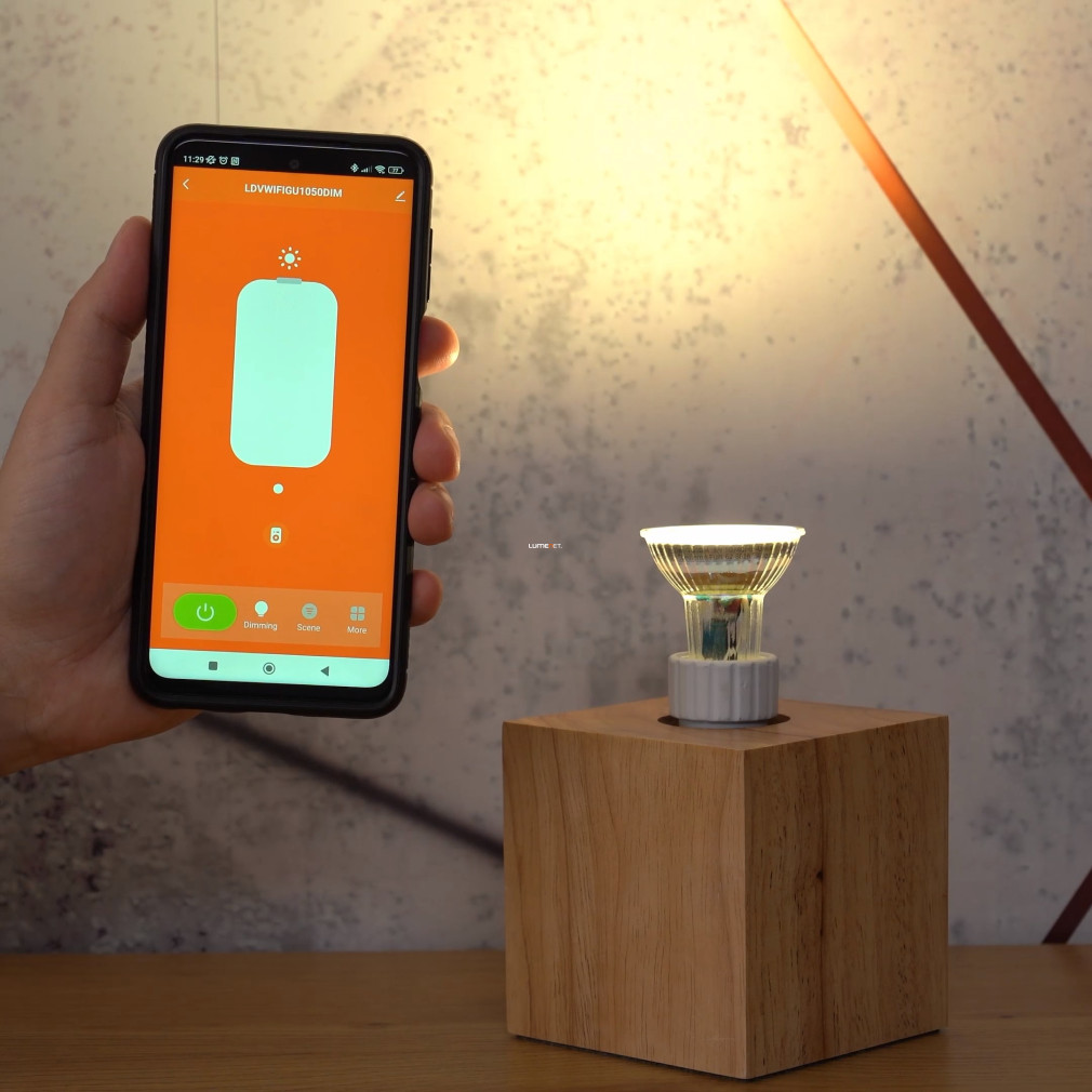 Ledvance Smart+ WIFI PAR16 4,9W/827 GU10 WW 2700K 350lm Dim