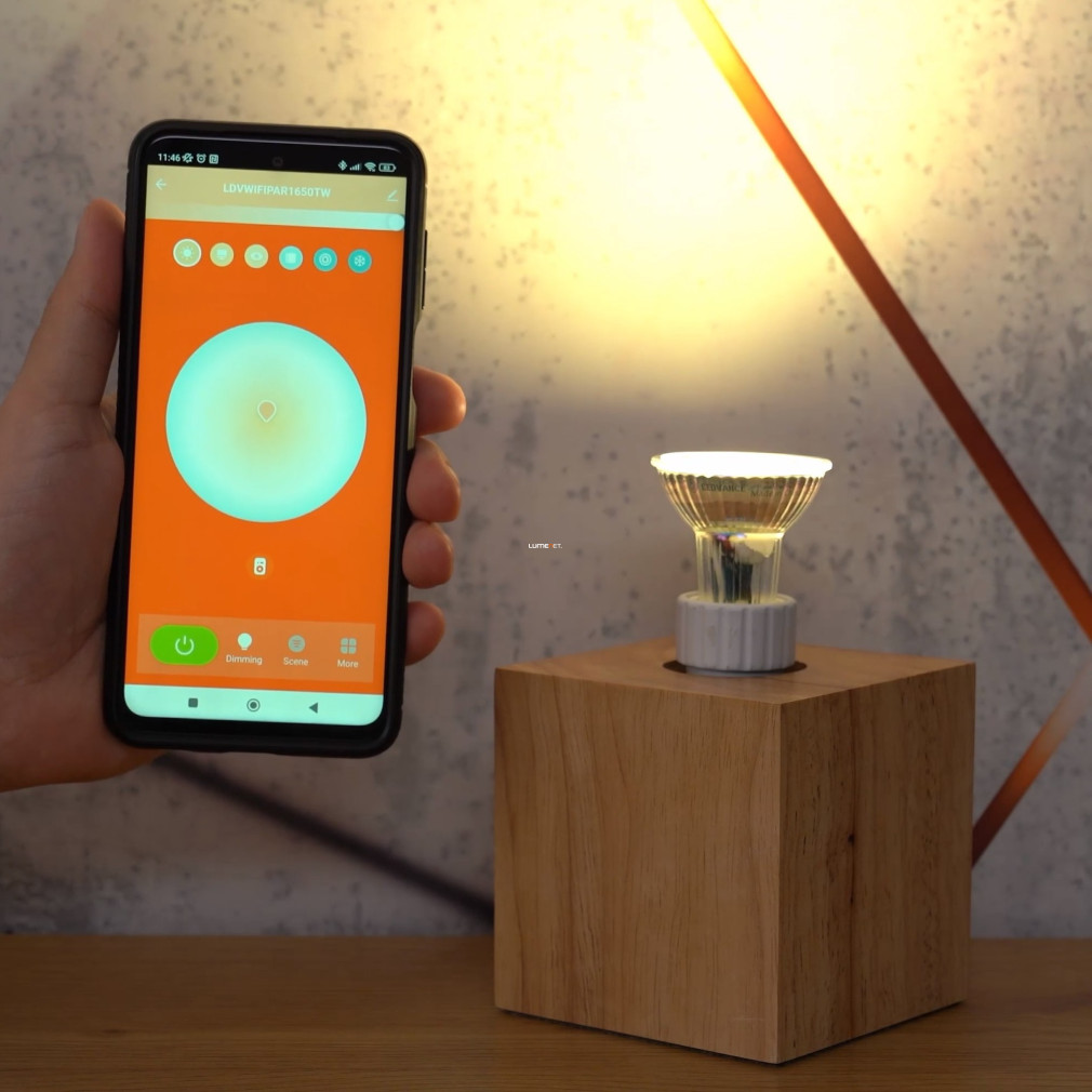 Ledvance Smart+ WIFI PAR16 4,9W/827 GU10 TW 2700-6500K 350lm