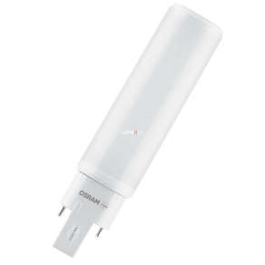  Osram Dulux D LED 6W 600lm 3000K melegfehér G24d-1 - 13 W kompakt fénycső helyett