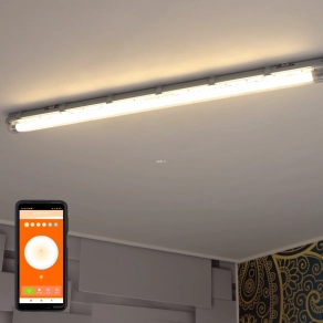   Bontott csomagolású Ledvance Smart+ WIFI Submarine LED por- és páramentes lámpa 126x6,6cm 3000-6500K