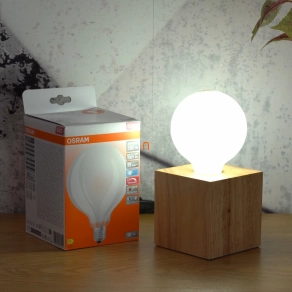   Osram E27 LED SStar+ nagygömb 11W 1521lm 4000K hidegfehér, szabályozható 300° opál - 100W izzó helyett
