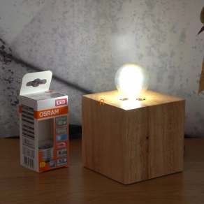   Osram E27 LED SStar+ kisgömb 3,4W 470lm 4000K hidegfehér, szabályozható 300° - 40W izzó helyett