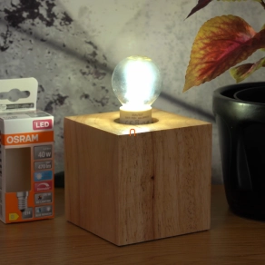   Osram E14 LED SStar+ kisgömb 3,4W 470lm 4000K hidegfehér, szabályozható 300° - 40W izzó helyett