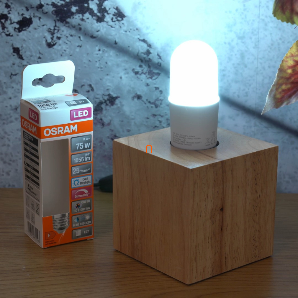 Osram E27 LED SStar+ 11W 1050lm 6500K daylight, szabályozható 200° - 75W izzó helyett