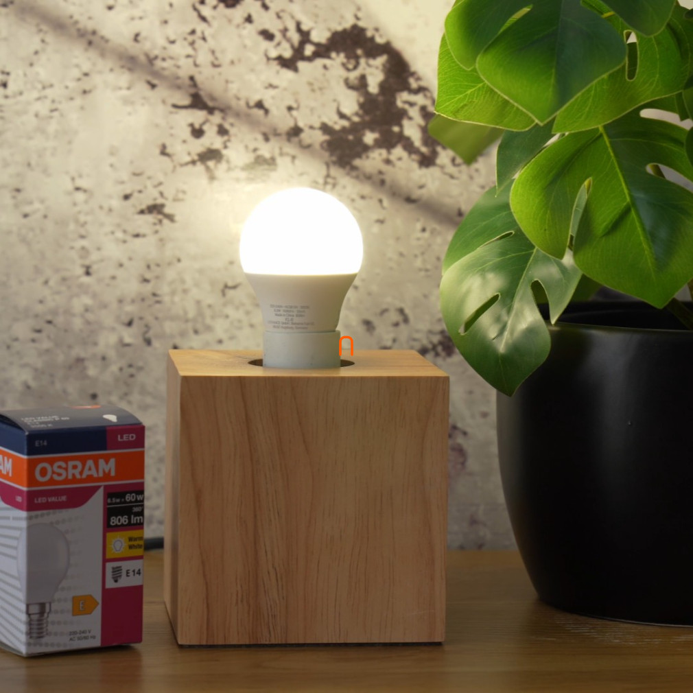 Osram E14 LED Value Classic 7,5W, 806 lm, 3000 K, 60 W izzó helyett