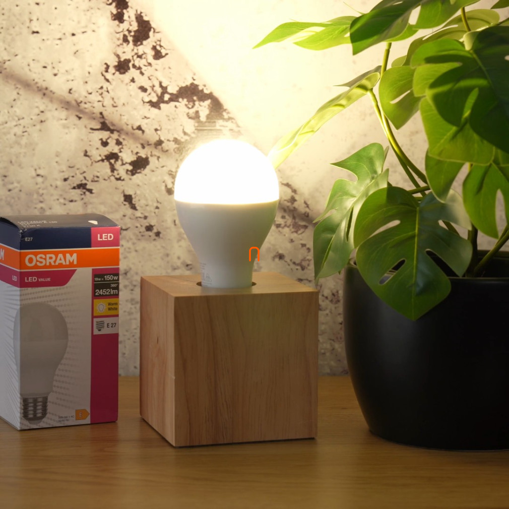 Osram E27 LED Value Classic 19W, 2452 lm, 2700 K, 150 W izzó helyett