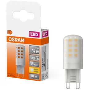   Osram G9 LED 4,2W, 430 lm, 2700 K, melegfehér, alumínium, opál műanyag-35 W izzó helyett - Special Pin