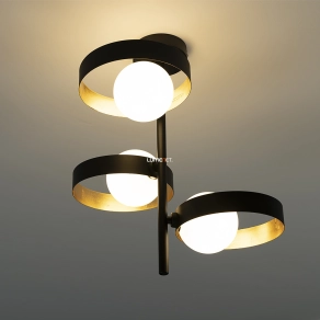   Ledvance függesztett lámpa három foglalattal, fekete (Decor Memphis)