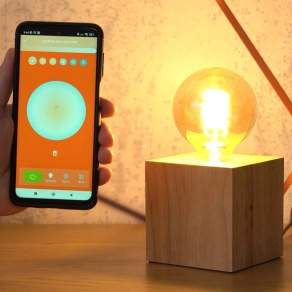   Ledvance Smart+ WIFI E27 LED, 8 W, hidegfehér/melegfehér, 600 lm, Globe80, arany (Classic)