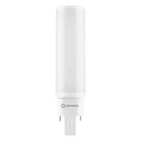   LED PL-C  7W G24-q2 4P 700lm 3000K meleg fehér fényforrás Ra80 230V DULUX LED D/E18 HF és AC MAINS V (kiváltja a 18W kompakt fénycsövet) 4058075821972 Ledvance