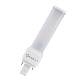   Ledvance 4058075823075 LED D10 EM és AC MAINS V 5W G24-d1 2P 600lm 4000K fényforrás Ra80 230V DULUX D LED EM vízszintes működés