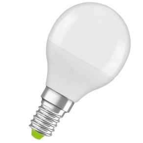   LED kisgömb E14 4,9W 470lm 2700K 230V Osram Value P PCR 60 újrahasznosított műanyagból 4058075825130