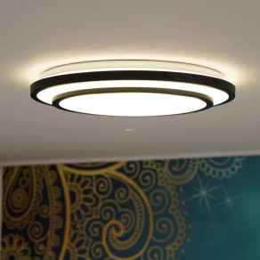   Ledvance mennyezeti LED lámpa 36 W, melegfehér, fekete (Orbis Berlin)