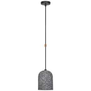  Ledvance Decor Pill terrazzo mintás függesztett lámpa fekete színben
