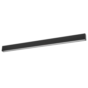   Ledvance Office Line Cuboid Ceiling – Fekete mennyezeti irodai lámpa, 3100 lm, 4000K hűvös fehér fény, 3-lépcsős fényerőszabályozás, 30W, 100.000 óra élettartam