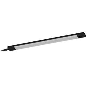   Ledvance Linear Edge Sensor – Fekete bútorvilágító lámpa 8W, állítható színhőmérséklet (3000K/4000K/6500K), IR érzékelővel, fényerőszabályozható, 30cm hosszú