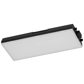   Ledvance Undercabinet Socket Flood – Bővítő modul keret nélküli polcvilágításhoz, melegfehér 3000K, dimmelhető, fekete kivitel, 250lm, 3.85W, IP20
