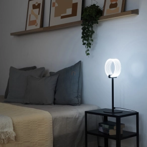   Szabályozható asztali LED lámpa, 44 cm - Osram Decor Circle, 3000/4000/6500 K, 480 lm, állítható színhőmérséklet, 8,3 W, 1,5 méteres kábellel, 220-240 V