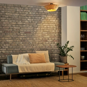   Mennyezeti lámpa, szalag búrás, szürke - Osram Decor Stripes, 1xE27 foglalattal, 220-240 V