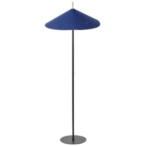  Állólámpa kék szövet borítással, 131,5 cm - Osram Decor Flip, 1xE14 foglalattal, 1.8 méteres kábellel, 220-240 V