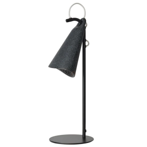   Asztali lámpa, fekete, 50 cm - Osram Decor Bell, 1xE27 foglalattal, 2,5 méteres kábellel, 220-240 V