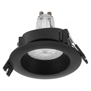   Osram Spot Set Recess süllyesztett spot lámpa GU10 LED fényforrással, fekete - 5 darabos