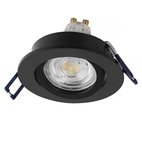   Osram Smart + Matter LED Spot Recess GU10 süllyesztett spot lámpa, GU10 foglalattal, billenthető, fekete