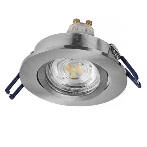   Osram Smart + Matter LED Spot Recess GU10 süllyesztett spot lámpa, GU10 foglalattal, billenthető, szatinált nikkel