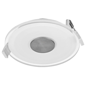   Osram LED Spot Acrylic Frosted – Integrált LED süllyesztett mennyezeti lámpa matt akril burkolattal, 6W, 210lm, 2700K melegfehér, 120°, IP20, fehér