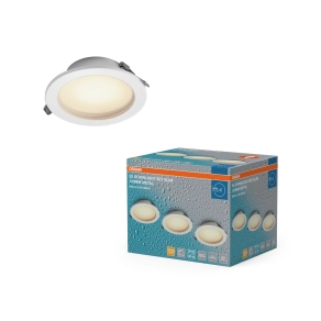   3 darabos Osram LED Downlight Set IP44 süllyesztett fürdőszobai LED lámpa, 8 W, 550 lm, 3000 K