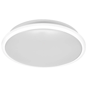   Osram Essential Orbis Sensor – LED mennyezeti lámpa beépített fény- és mozgásérzékelővel, 24W, 1800lm, 3000K, melegfehér, IP20, fehér
