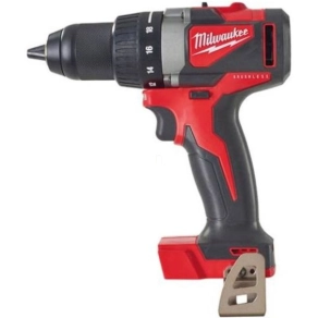   Milwaukee M18 Fúrócsavarozó szénkefe nélküli akkumulátor és töltő nélkül, kofferrel M18 BLDD2-0X 4933464514