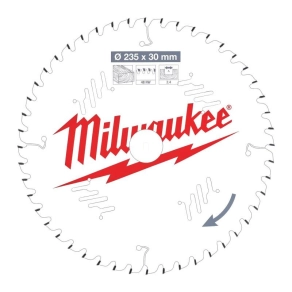   Milwaukee körfűrészlap hordozható gépekhez (Fához) 235x30x2.4x48 ATB 4932471307