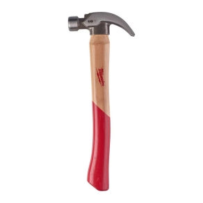   Milwaukee 450g-os ívelt szeghúzó kalapács Hickory 4932478659