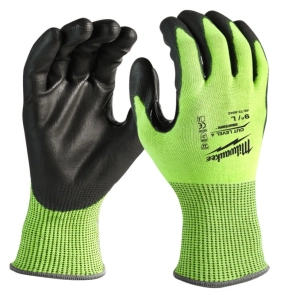   Milwaukee vágásbiztos kesztyű Hi-Vis 4/D - XL/10. 4932479929